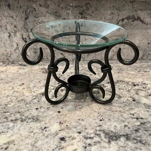 PartyLite 5” Antique Brass Aroma Melts holder